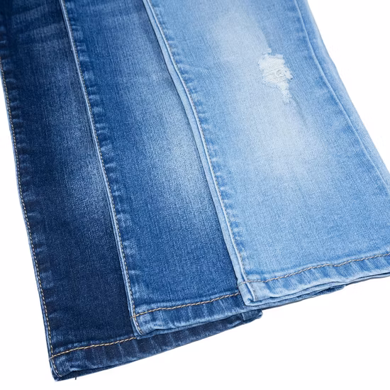Zz0153 Best Selling Line Us Bci Cotton Polyester Elastane Fabric of Raw Denim Fabric for Jeans