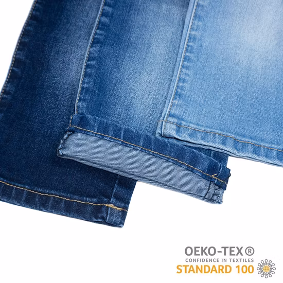 Zz0153 Best Selling Line Us Bci Cotton Polyester Elastane Fabric of Raw Denim Fabric for Jeans
