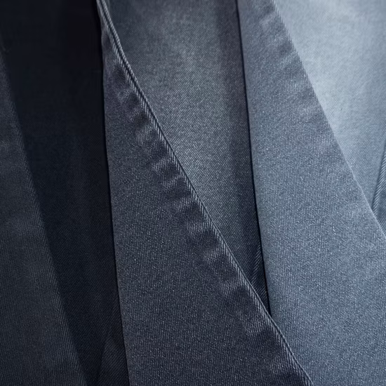 Dx6019-2as Hot Selling 9oz Cotton Polyester Viscose Spandex Dark Indigo Lady′ S Jeans Fabric