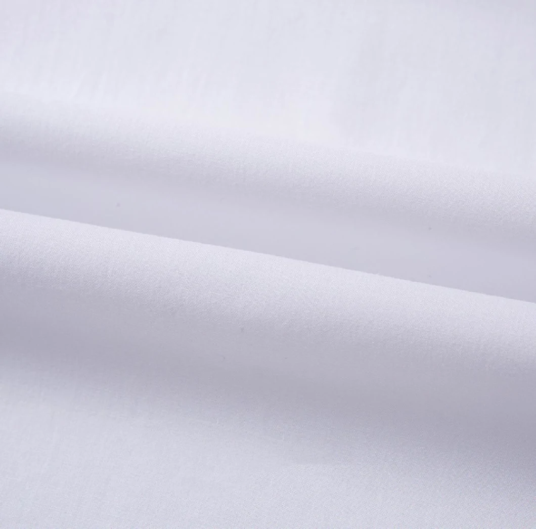(100+colors available in stock) 60s Plain Poplin 100% Pure Washed Cotton Fabric for Garment/Dress/Shirt/Children&prime;s Clothing