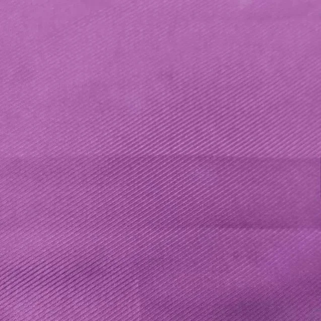 Plain Dyed Twill Pongee Cute Lining Polyester Canvas Fabric