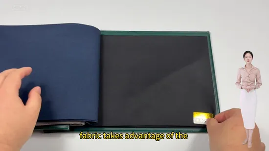 Wholesale High Quality Polyester Viscose Spandex Herringbone Fabric