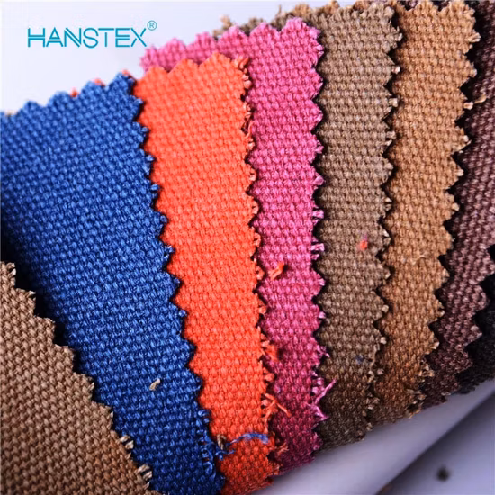 Hans Newest Arrival Plain Recycled Polyester Canvas Fabric