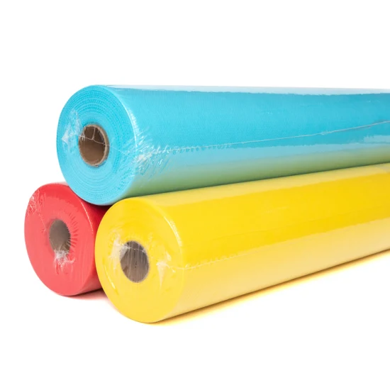 Food Grade TNT 100%Polypropylene Waterproof Spunbond Non Woven Fabric Roll Colorful PP Spunbond Nonwoven Industrial Non-Woven Fabrics